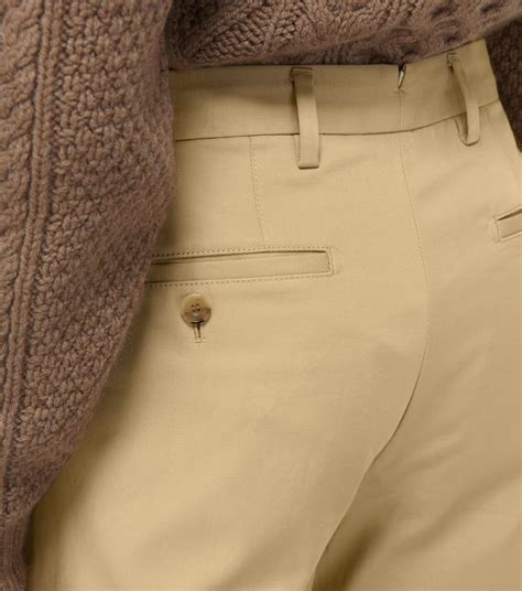 Shibden Chino Pants in Beige 